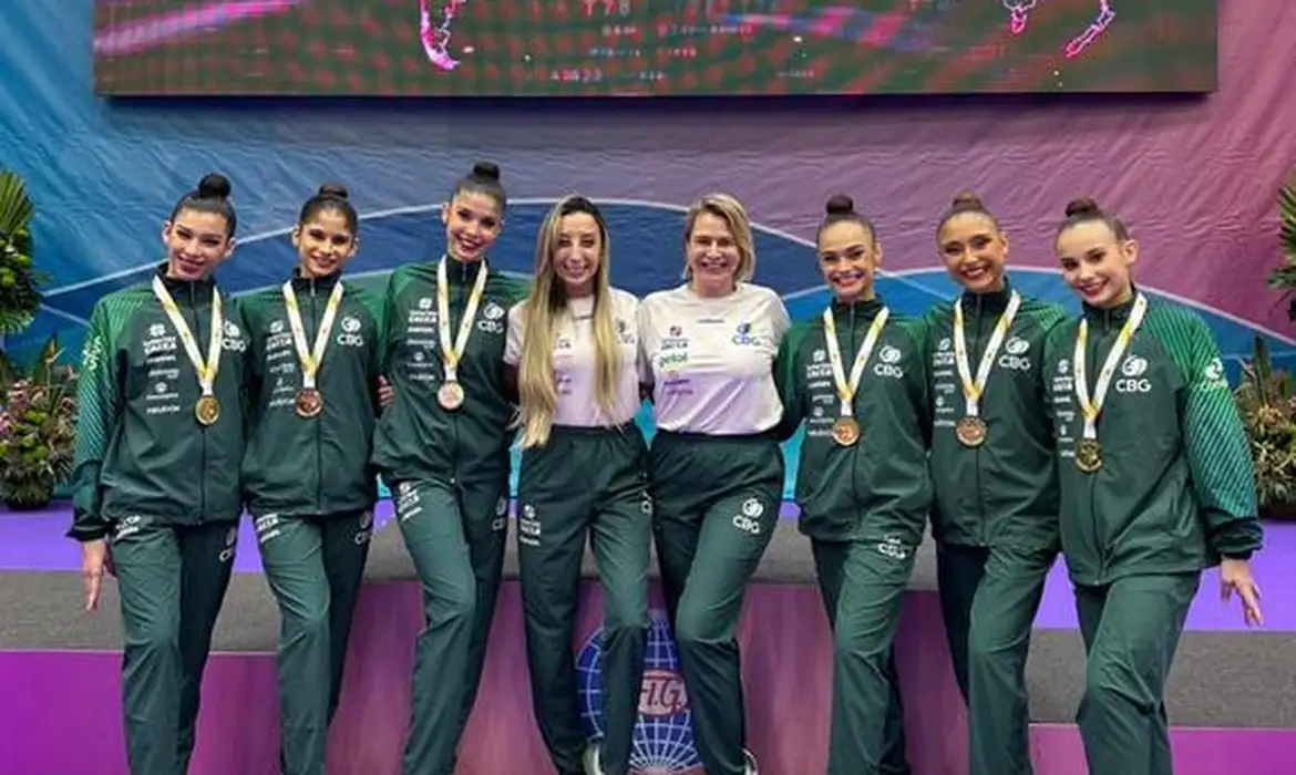 Ginástica Rítmica: Brasil fecha etapa da Copa do Mundo com três ouros